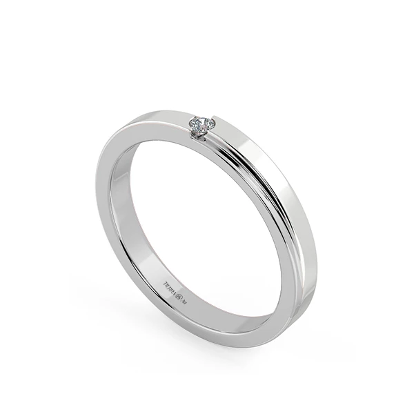 Modern Wedding Band Set NCC2001 4